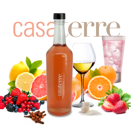 Aperitivo americano con frutos rojos Casaterre
